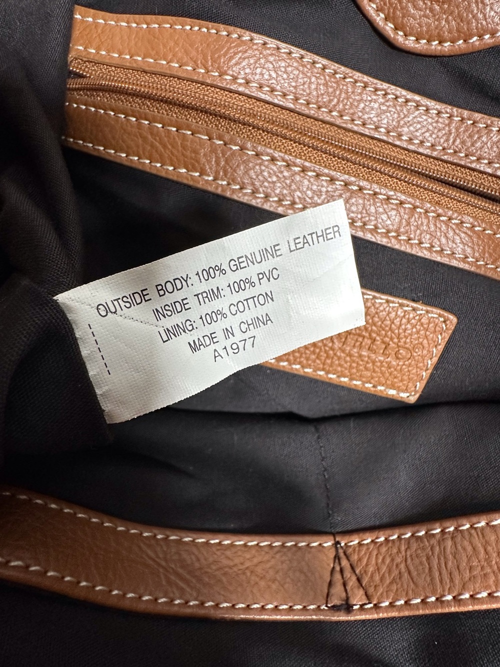 Tignanello Pebble Leather Satchel - Picture 7 of 14